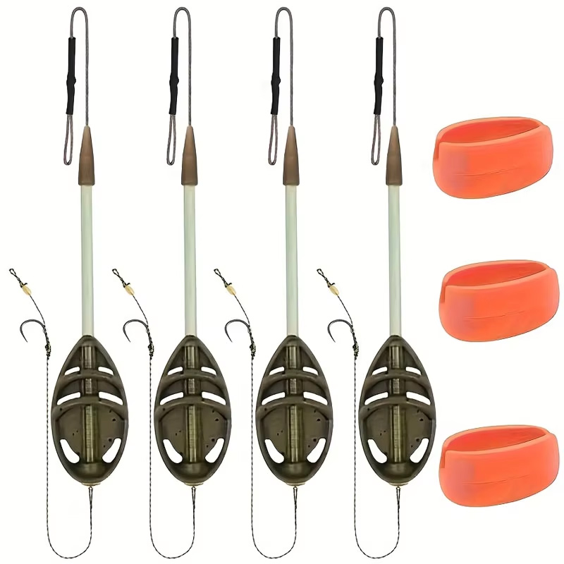 Carp fishing feeder line set ( - đánh giá và giá Monofilament Line