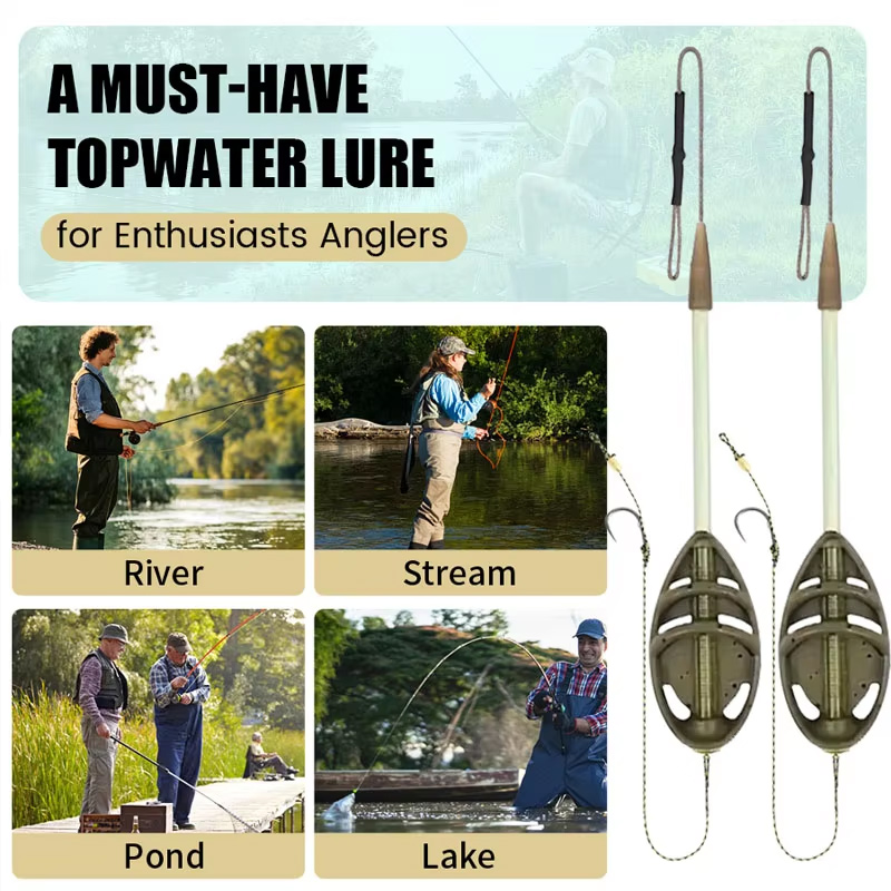 Carp fishing feeder line set ( - đánh giá và giá Monofilament Line