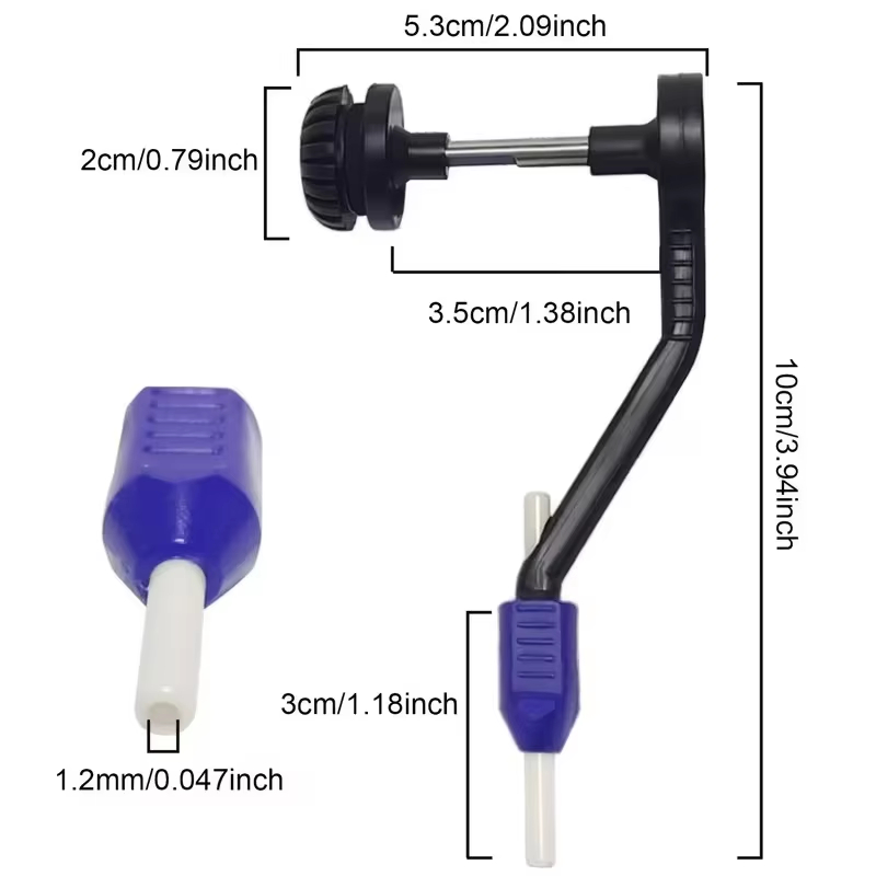 2PCS Fly Tying Bobbin Holder C - đánh giá và giá Monofilament Line