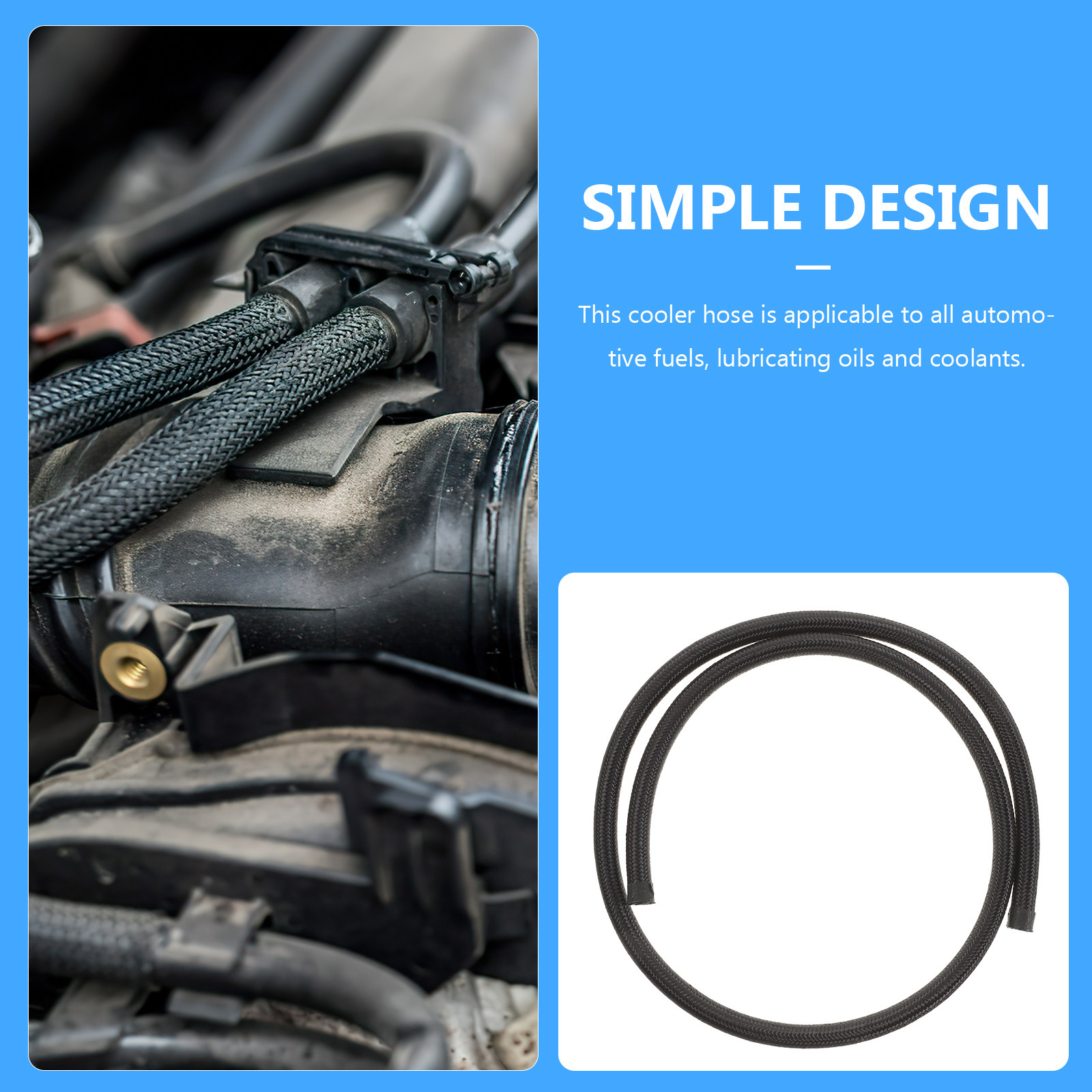 Transmission Cooler Line An6 N - đánh giá và giá Braided Line