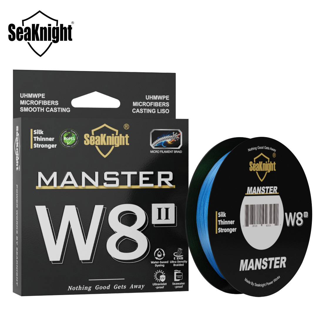 SeaKnight Brand W8 II 300M PE  - đánh giá và giá Ice Fishing Line